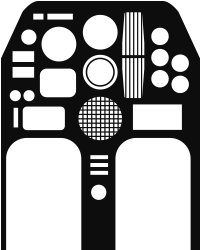 コンソールパネル原画