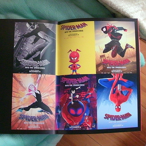 スパイダーバース_パンフ