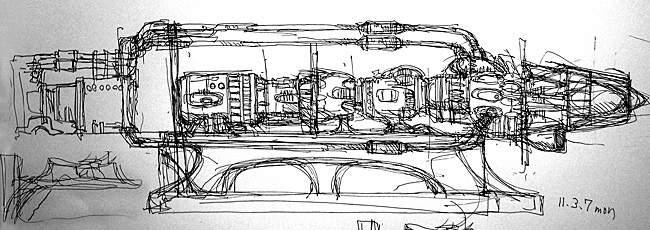 スケッチ１枚目