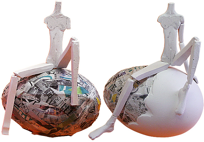 フィギュア・たまごポージング