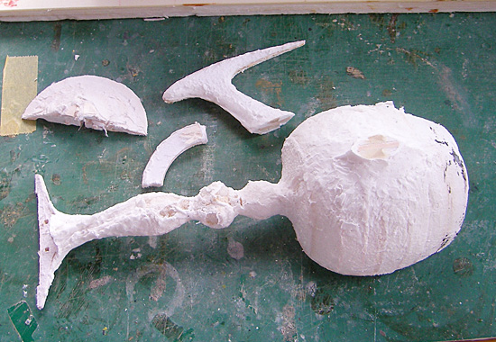 役目を終えた一次原型